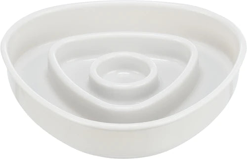 TRIXIE  Slow Feeding bowl plastic TPR, 0.35 l 15 X 15 cm, grey Hot on Sale