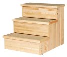 Trixie Steps - Varnished Pine Wood Hot on Sale