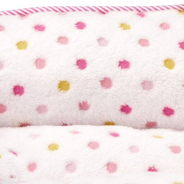 Karlie dog bed dot pink For Cheap