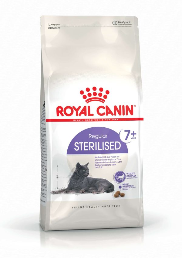 ROYAL CANIN CAT  STERILISED 7+ Hot on Sale