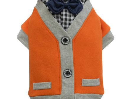 Doggy Dolly Orange Cardigan on Sale