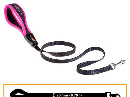 ERGOFLUO G Ergonomic lead for dogs. Soft padding handle. Online Sale