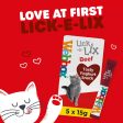 Webbox Lick-e-Lix with Beef Cat Treats Online Hot Sale