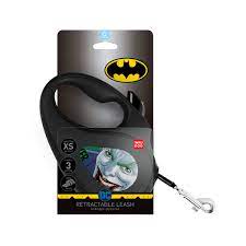 COLLAR  retractable WAUDOG leashes have the iconic images of popular superheroes - THE JOKER GREEN For Discount