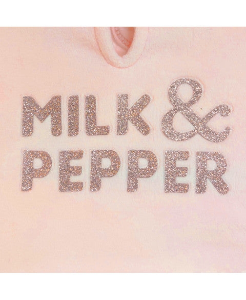 MILK & PEPPER Bergen Velvet T-Shirt For Sale