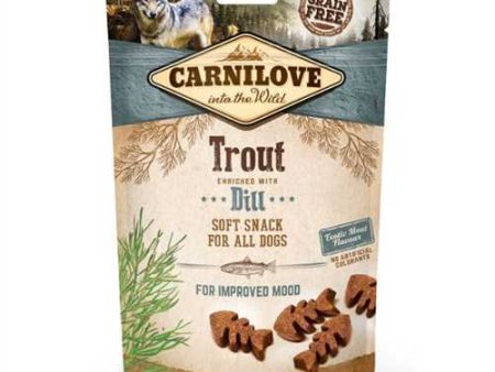 Carnilove Grain Free Semi Moist Dog Treats - Trout with Dill - 200g Online Sale