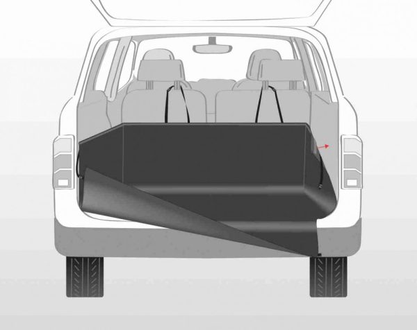 Trixie Car Boot Cover with high sides & Bumper protection1.64 × 1.25 m Cheap