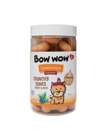 BOW WOW Crunchy Bones - Insect & Rice Online Sale