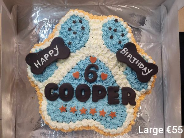 Wendy s Paw Shape Cakes for Dogs & Cats - Personalised Cheap