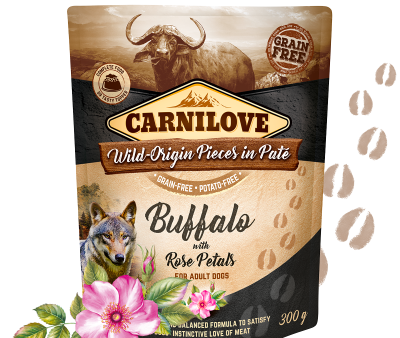 Carnilove Buffalo with Rose Blossom Sale