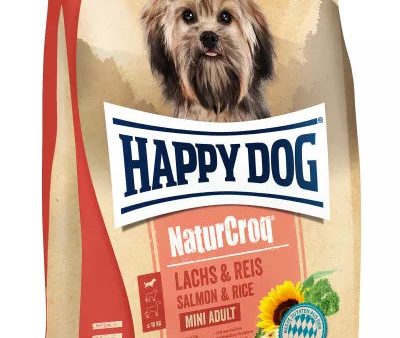 HAPPY DOG NaturCroq Mini Salmon & Rice Hot on Sale