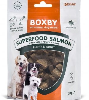 BOXBY SUPERFOOD SALMON, CARROT & THYME BUY 8 +1 FREE on Sale