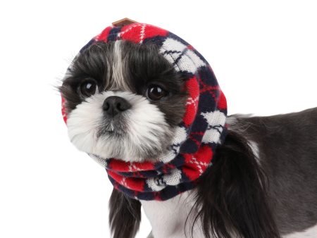 PUPPIA Argyle Snood on Sale