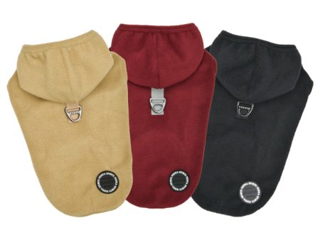 PUPPIA ZUKO  Winter mock neck shirts with integrated harness Fashion