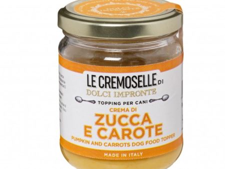 Dolci Impronte - Le Cremoselle Natural Topping - Pumpkin Carrot Jar- 125gr Fashion