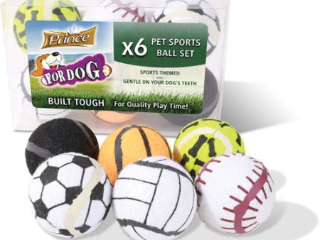 Prince Sports Themed dog balls For Sale