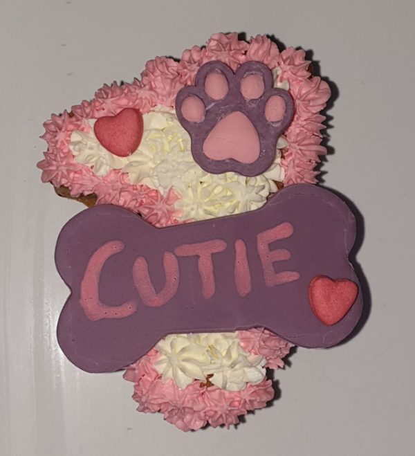 Wendy s Frosted Number 1 shape Cake for Dogs & Cats - Personalised Fashion