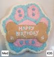 Wendy s Paw Shape Cakes for Dogs & Cats - Personalised Cheap