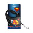 COLLAR  retractable WAUDOG leashes have the iconic images of popular superheroes - SUPERMAN IS HERO Fashion