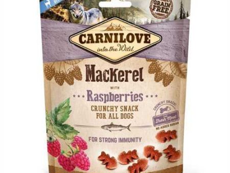 Carnilove Grain Free Crunchy Dog Treats - Mackerel with Raspberries - 200g Cheap