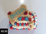 Wendy s Frosted Loaf Cake for Dogs & Cats - Personalised For Cheap