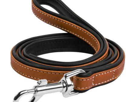 Collar Soft leash brown Fashion