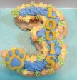 Wendy s Frosted Number 3 shape Cake for Dogs & Cats - Personalised For Discount