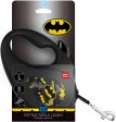 COLLAR  retractable WAUDOG leashes have the iconic images of popular superheroes -BATMAN Discount