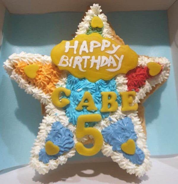 Wendy s Frosted Star Shape Cake for Dogs & Cats - Personalised Online Hot Sale