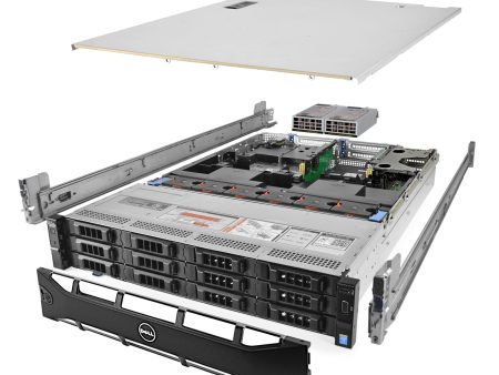 Dell PowerEdge R730xd Server 2.60Ghz 20-Core 192GB 2x 300GB 15K 12G 12x 8TB 12G Fashion