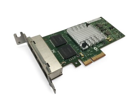 HP NC365T Intel I340-T4 Quad-Port 1GB RJ-45 PCIe Network Interface Adapter Sale