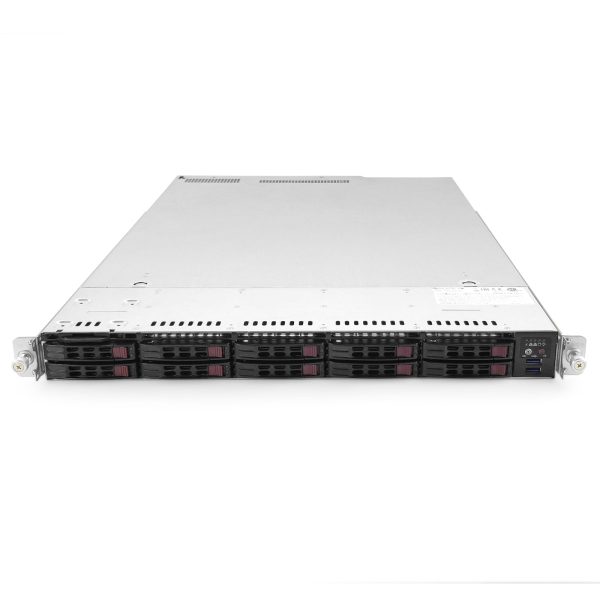 SuperMicro 119UAS NVMe Server 3.20Ghz 16-Core 192GB 10x 8TB NVMe SSD For Sale