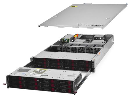 HP ProLiant XL420 G9 Server 2.60Ghz 24-Core 256GB 4xNEW 500GB SSD 20x 4TB P440ar For Cheap