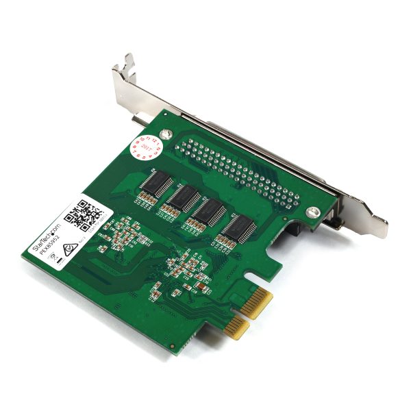 StarTech PEX8S952 8-Port Native PCIe RS-232 RS232 Serial Adapter Card Sale