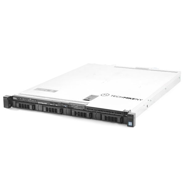 Dell PowerEdge R330 Server E3-1270v5 3.60Ghz 4-Core 32GB 4x 4TB 12G H330 For Discount