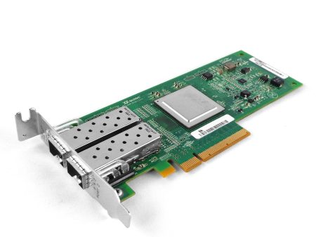 Dell 0RW9KF QLogic QLE2562 Dual-Port 8GB Fiber Channel FC PCIe NIC Discount