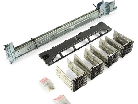 Dell PowerEdge R730   R720   R820 Upgrade Kit Rails + Bezel + 16x New 500GB SSDs For Discount